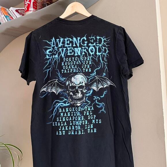 Vintage Y2K Avenged Sevenfold Band Shirt - Picture 6 of 7